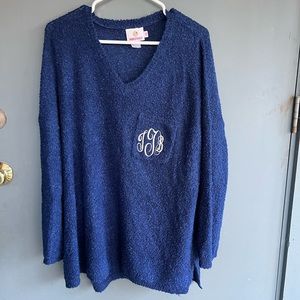 LAST CHANCE: Cozy Blue Marley Lilly Sweater